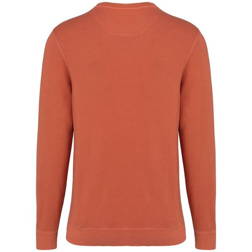 Umweltfreundliches Unisex Sweatshirt mit Rundhalsausschnitt aus French Terry