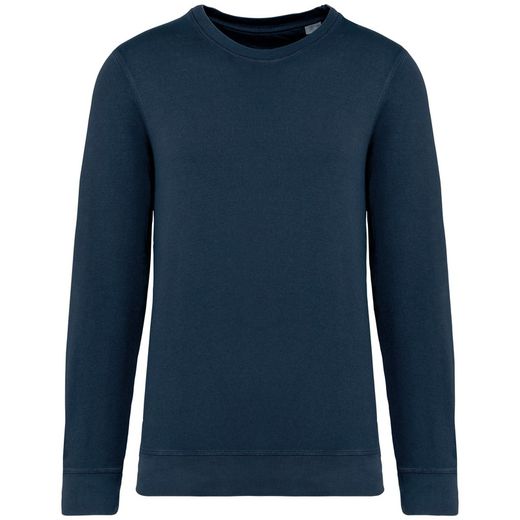 Umweltfreundliches Unisex Sweatshirt mit Rundhalsausschnitt aus French Terry