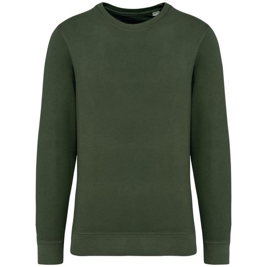 Umweltfreundliches Unisex Sweatshirt mit Rundhalsausschnitt aus French Terry