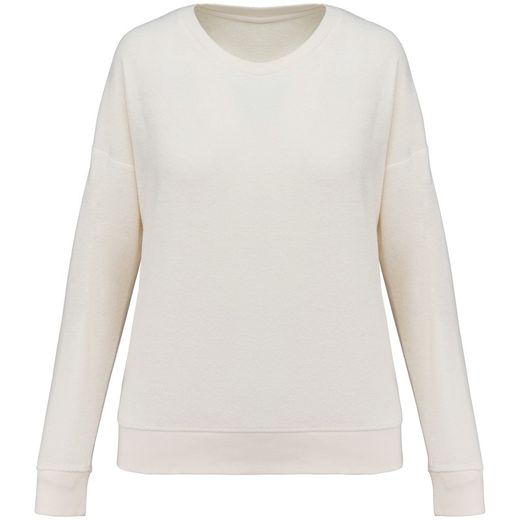 Umweltfreundliches Damen-Sweatshirt aus Frottee