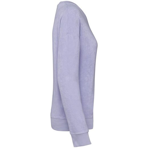 Umweltfreundliches Damen-Sweatshirt aus Frottee