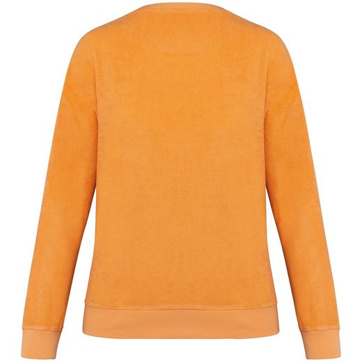 Umweltfreundliches Damen-Sweatshirt aus Frottee