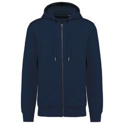 Umweltfreundliches Unisex-Kapuzensweatshirt mit Reißverschluss