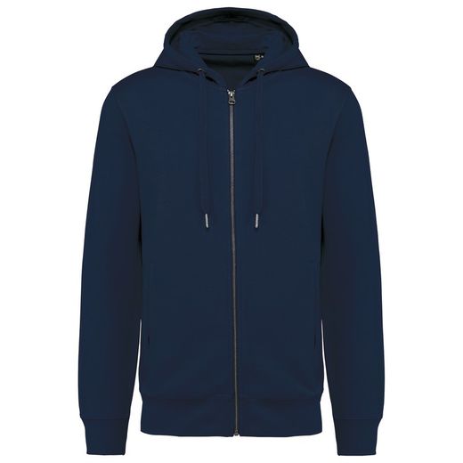 Umweltfreundliches Unisex-Kapuzensweatshirt mit Reißverschluss