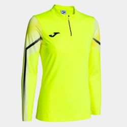 Sudadera Elite Xi Amarillo Fluor Negro