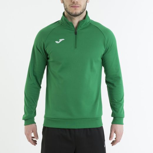 Sudadera Faraon Verde Media Cremallera