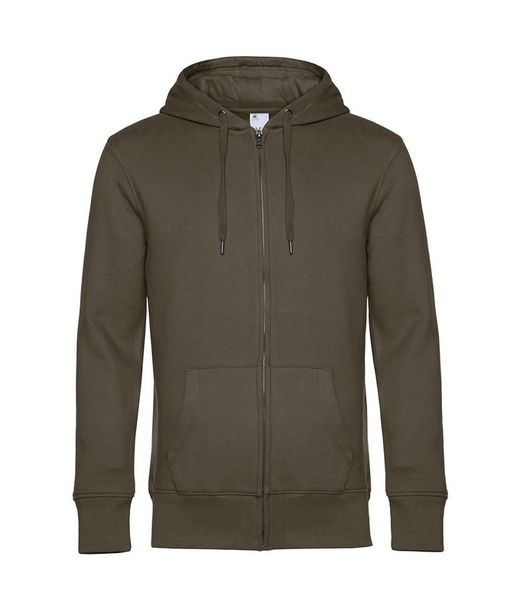 King Kapuzenpullover mit Reißverschluss