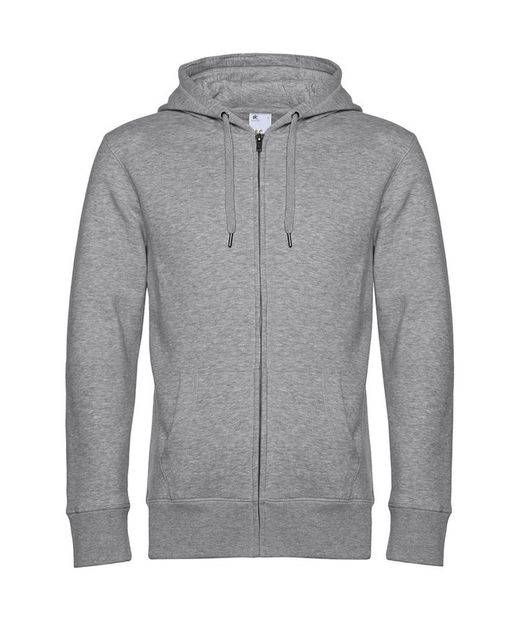 King Kapuzenpullover mit Reißverschluss