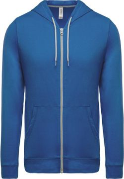 Felpa leggera con cappuccio in cotone