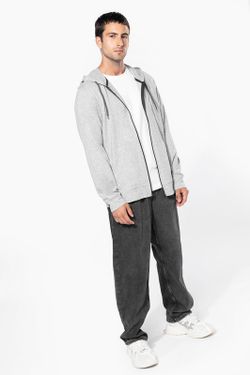 Felpa leggera con cappuccio in cotone