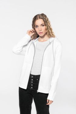 Felpa leggera con cappuccio in cotone