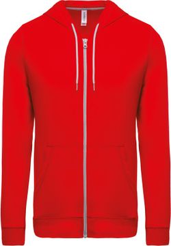 Felpa leggera con cappuccio in cotone