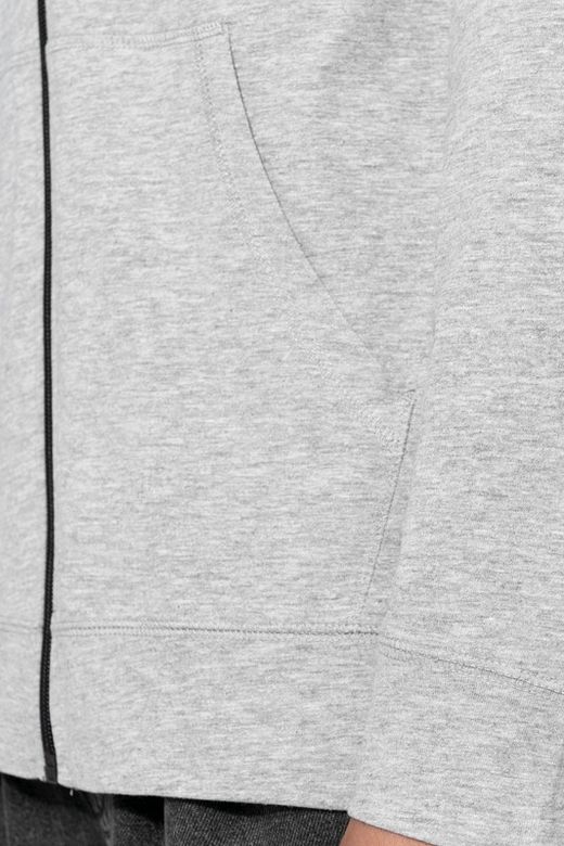 Felpa leggera con cappuccio in cotone