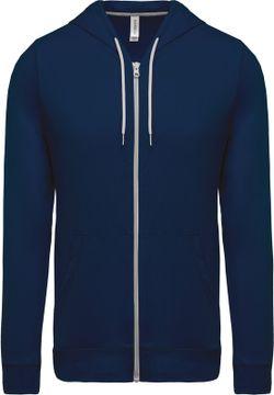 Felpa leggera con cappuccio in cotone