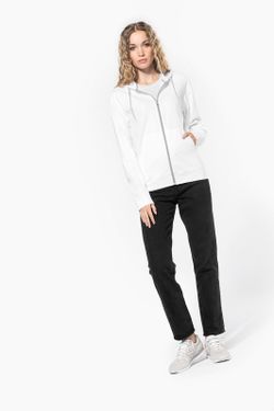 Felpa leggera con cappuccio in cotone