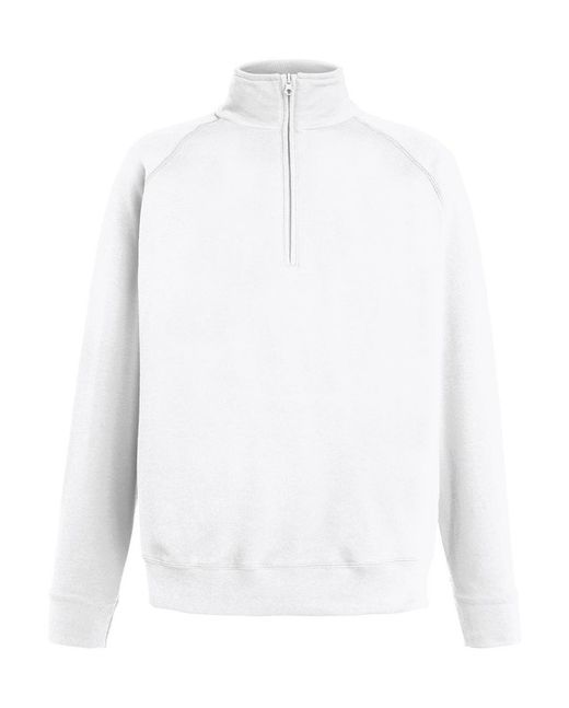 Felpa leggera da uomo con zip 1/4