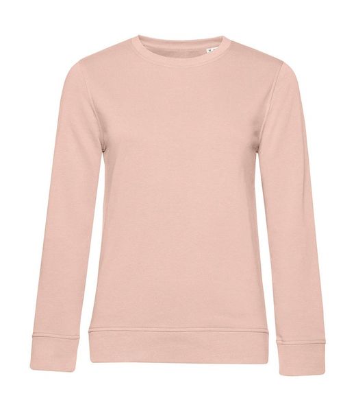 Sudadera ligera orgánica cuelloredondo mujer