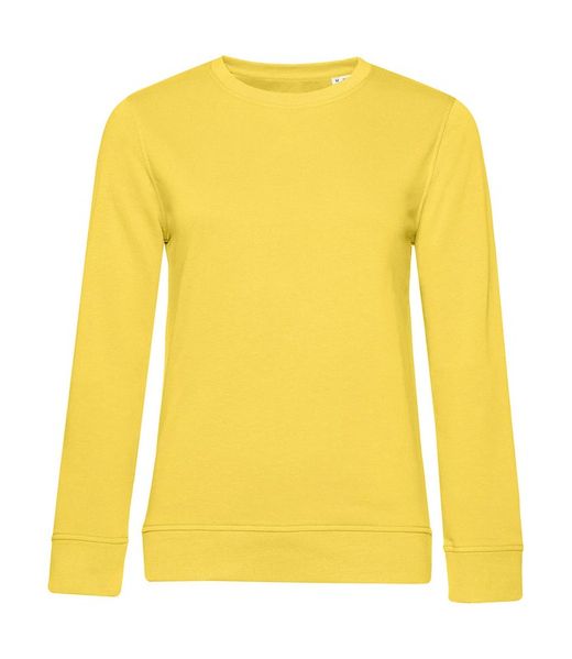 Sudadera ligera orgánica cuelloredondo mujer