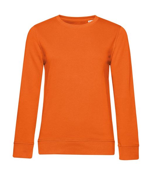 Sudadera ligera orgánica cuelloredondo mujer