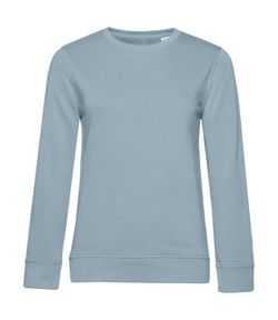 Sudadera ligera orgánica cuelloredondo mujer