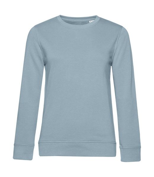 Sudadera ligera orgánica cuelloredondo mujer