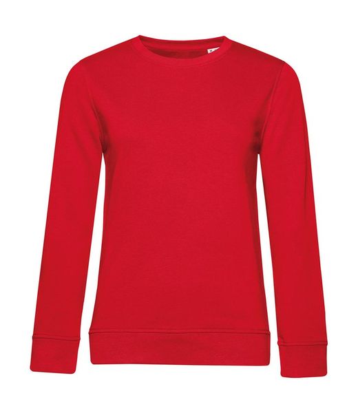 Sudadera ligera orgánica cuelloredondo mujer