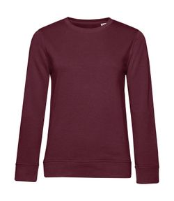 Sudadera ligera orgánica cuelloredondo mujer