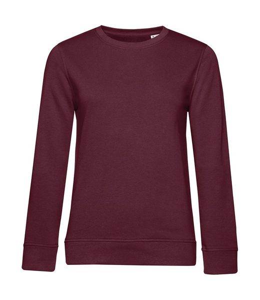 Sudadera ligera orgánica cuelloredondo mujer