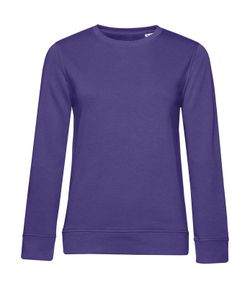 Sudadera ligera orgánica cuelloredondo mujer