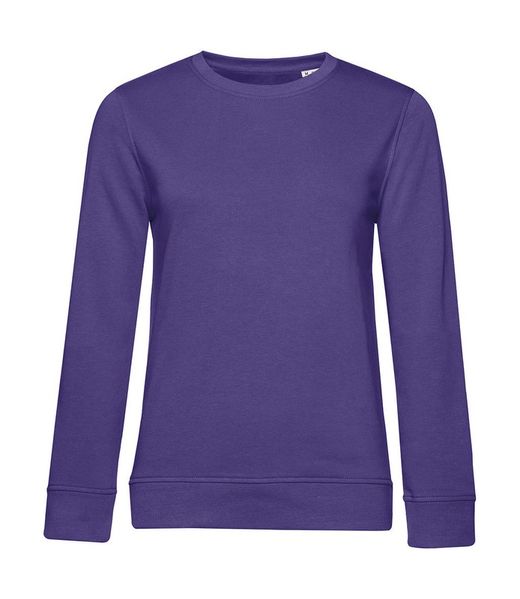 Sudadera ligera orgánica cuelloredondo mujer