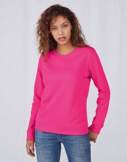 Sudadera ligera orgánica cuelloredondo mujer