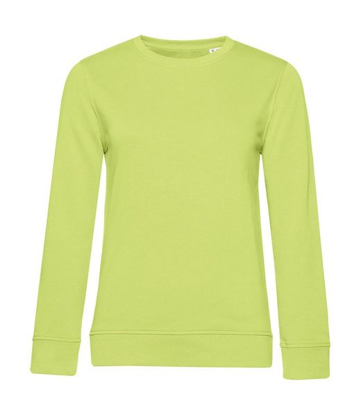 Sudadera ligera orgánica cuelloredondo mujer