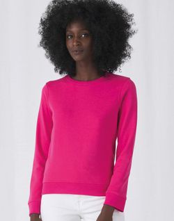 Sudadera ligera orgánica cuelloredondo mujer
