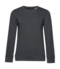 Sudadera ligera orgánica cuelloredondo mujer