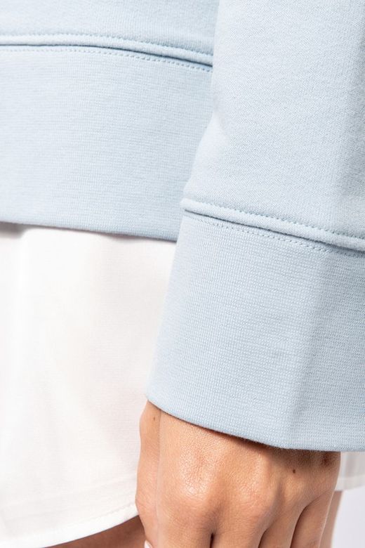 Bio-Damen-Sweatshirt Lounge mit Kapuze