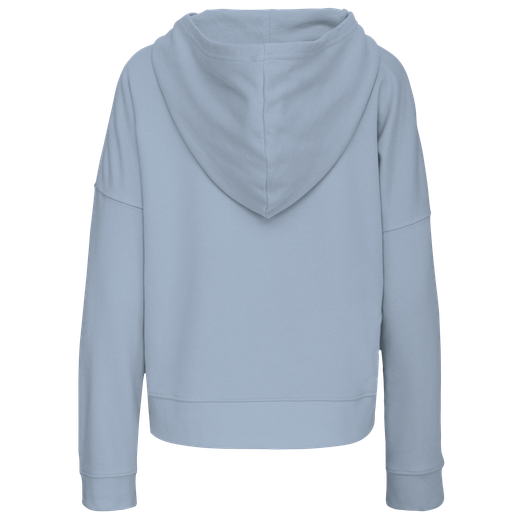 Bio-Damen-Sweatshirt Lounge mit Kapuze