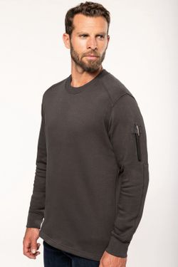 Sweatshirt mit Set-in-Ärmeln