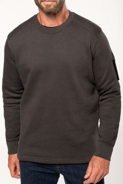 Sweatshirt mit Set-in-Ärmeln