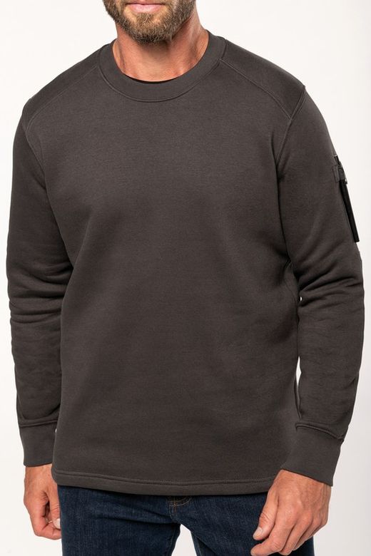 Sweatshirt mit Set-in-Ärmeln