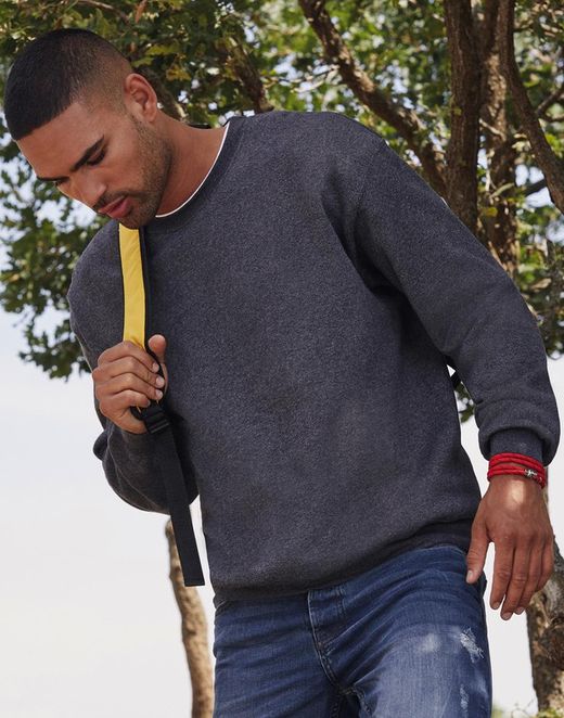 Classic fitted sleeve sweatshirt
