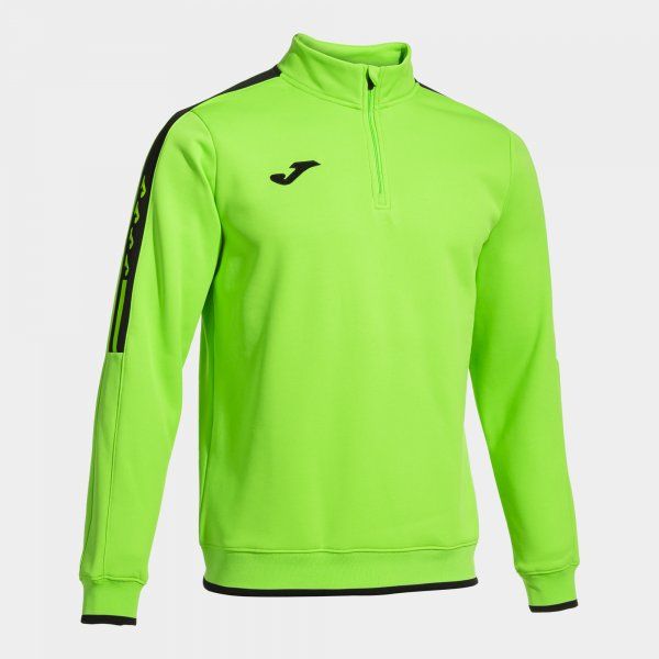 Olimpiada Sweatshirt Fluor Green Black 10 (3XS)