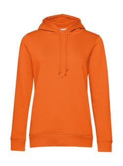 Sudadera orgánica con capucha mujer