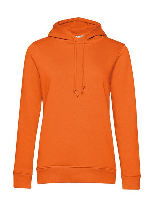 Sudadera orgánica con capucha mujer
