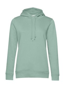 Sudadera orgánica con capucha mujer