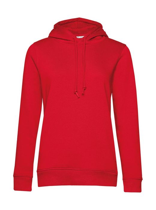 Sudadera orgánica con capucha mujer