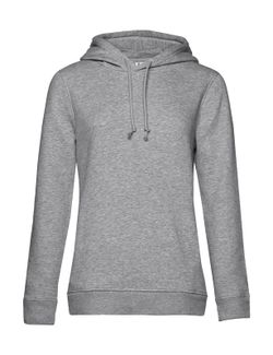 Sudadera orgánica con capucha mujer