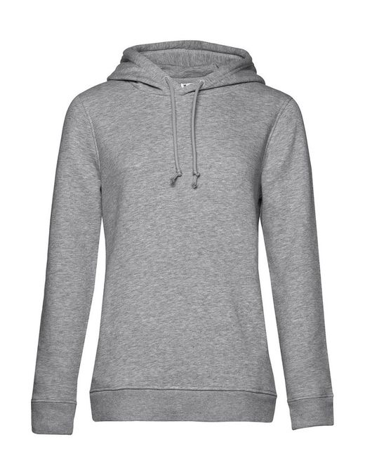 Sudadera orgánica con capucha mujer