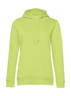 Sudadera orgánica con capucha mujer