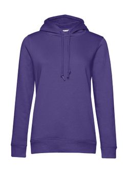 Sudadera orgánica con capucha mujer
