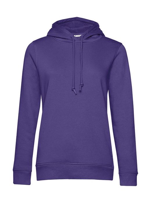Sudadera orgánica con capucha mujer